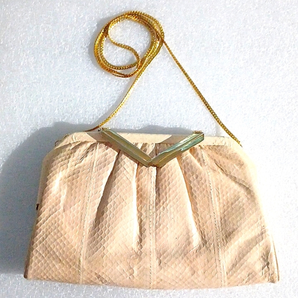 Vintage Women's Snakeskin Clutch